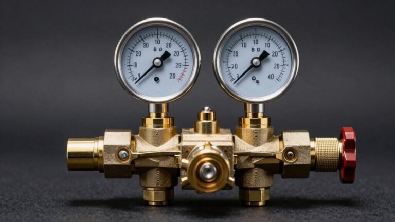top dual out gas regulator