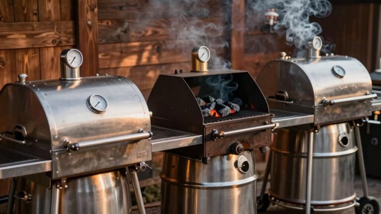 top gravity fed grills