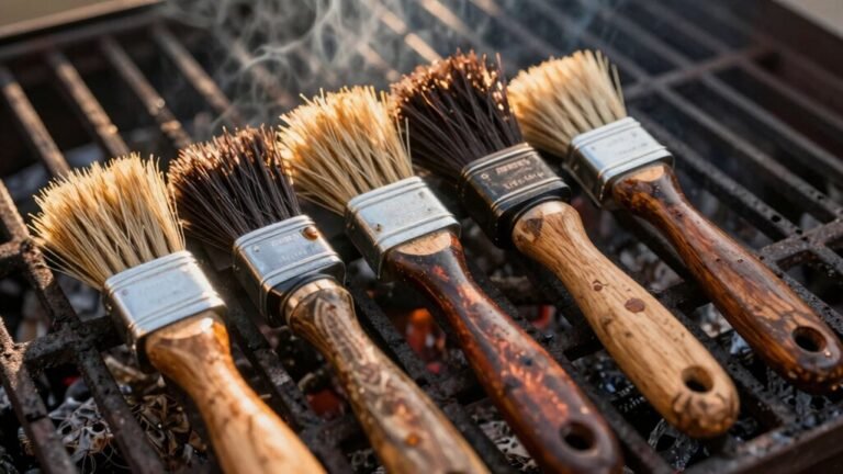 top grill oil brushes