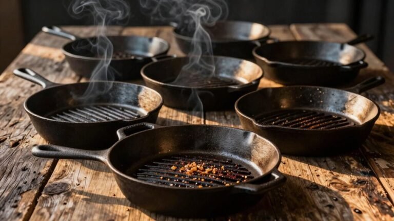 top grill ready cast irons