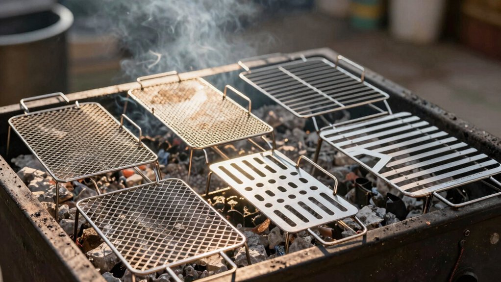 top grill warming racks