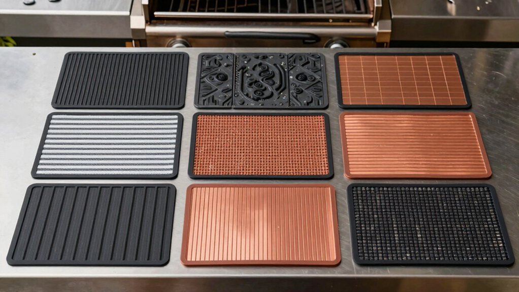 top rated grill protection mats