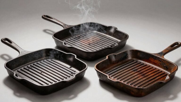 top searing cast iron pans