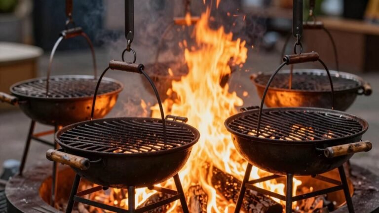 top swing away grills