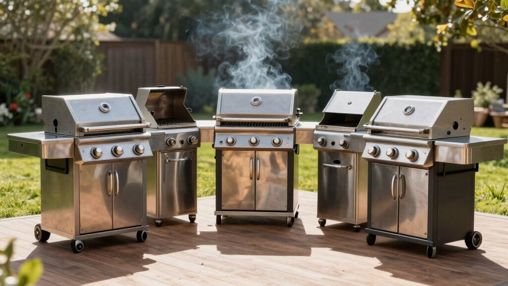 versatile gas grills available